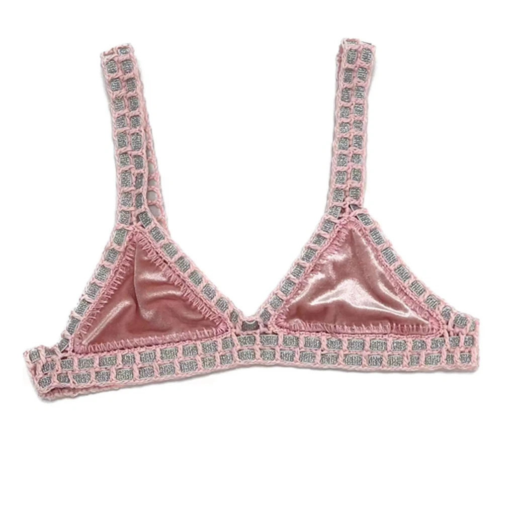 HSWB-W100 Handmade Crochet Triangle Bikini Set - Image 3